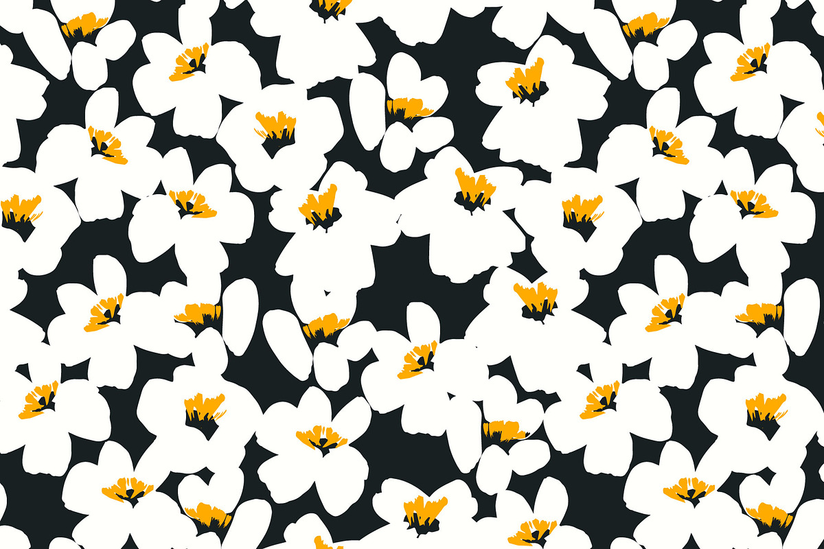 Chamomile. 10 seamless patterns, a Pattern Graphic by Nadia Grapes