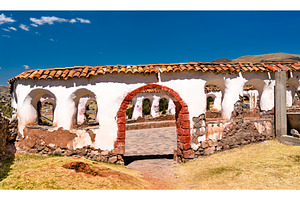 Viewpoint on Lake Titicaca in, an Architecture Photo by Leonid Andronov