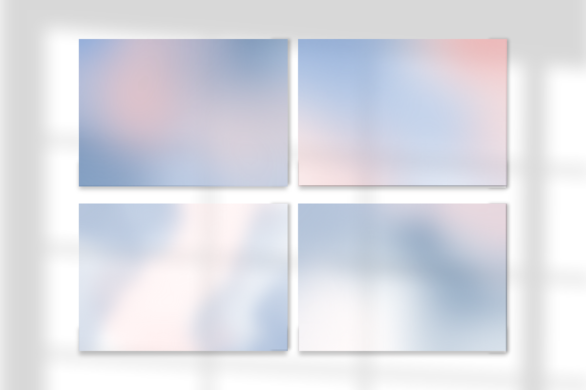 17+ Blue Gradient Backgrounds, a Background Graphic by The Journey Atelier (Photo 4 of 7)