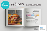 Canva Recipes Cookbook Template, a Magazine Template by DeLaGranSiete (Thumbnail 5 of 12)