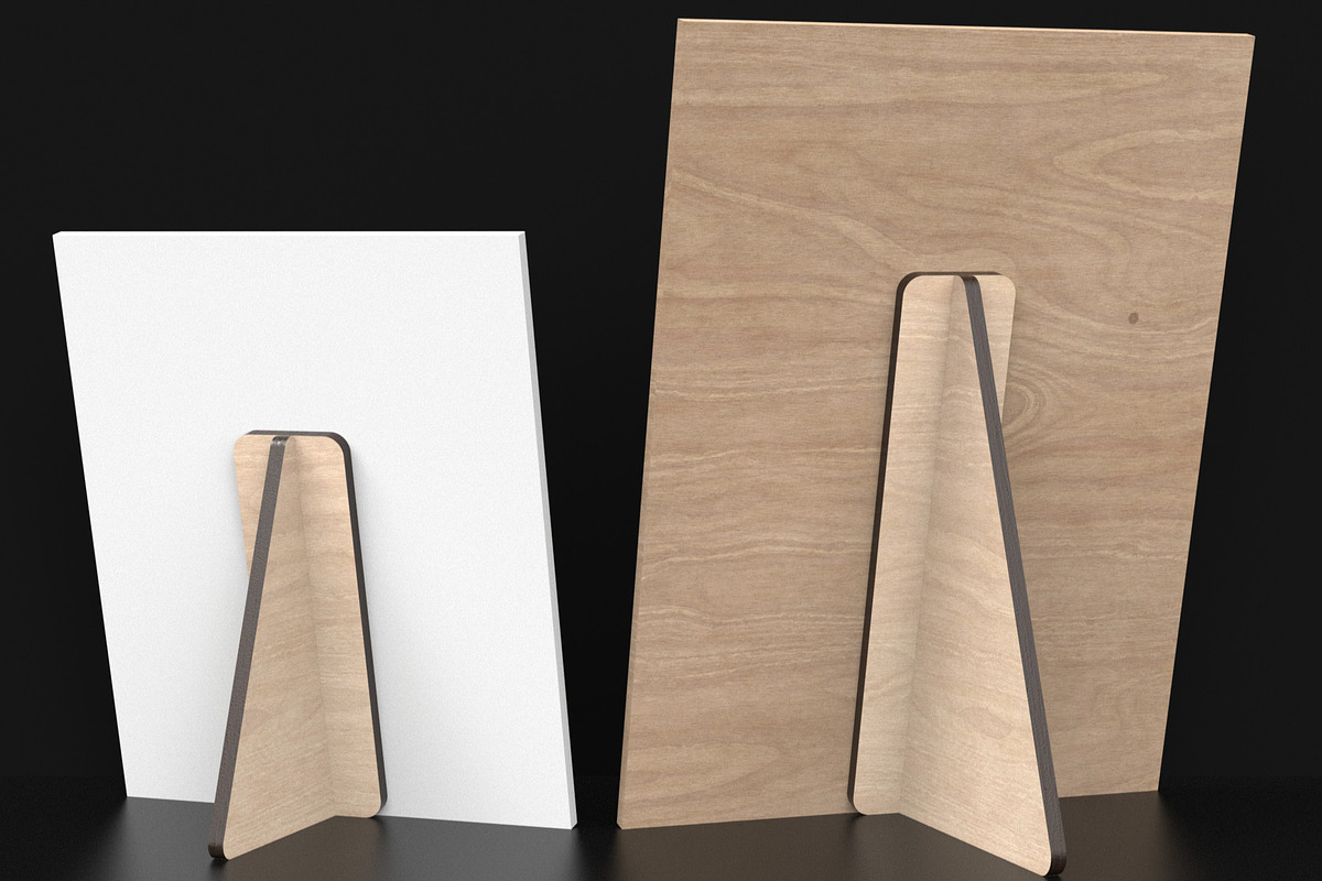Triangle Easel Stand Backs, an Object Graphic by ThemeXDigital (Photo 1 of 9)