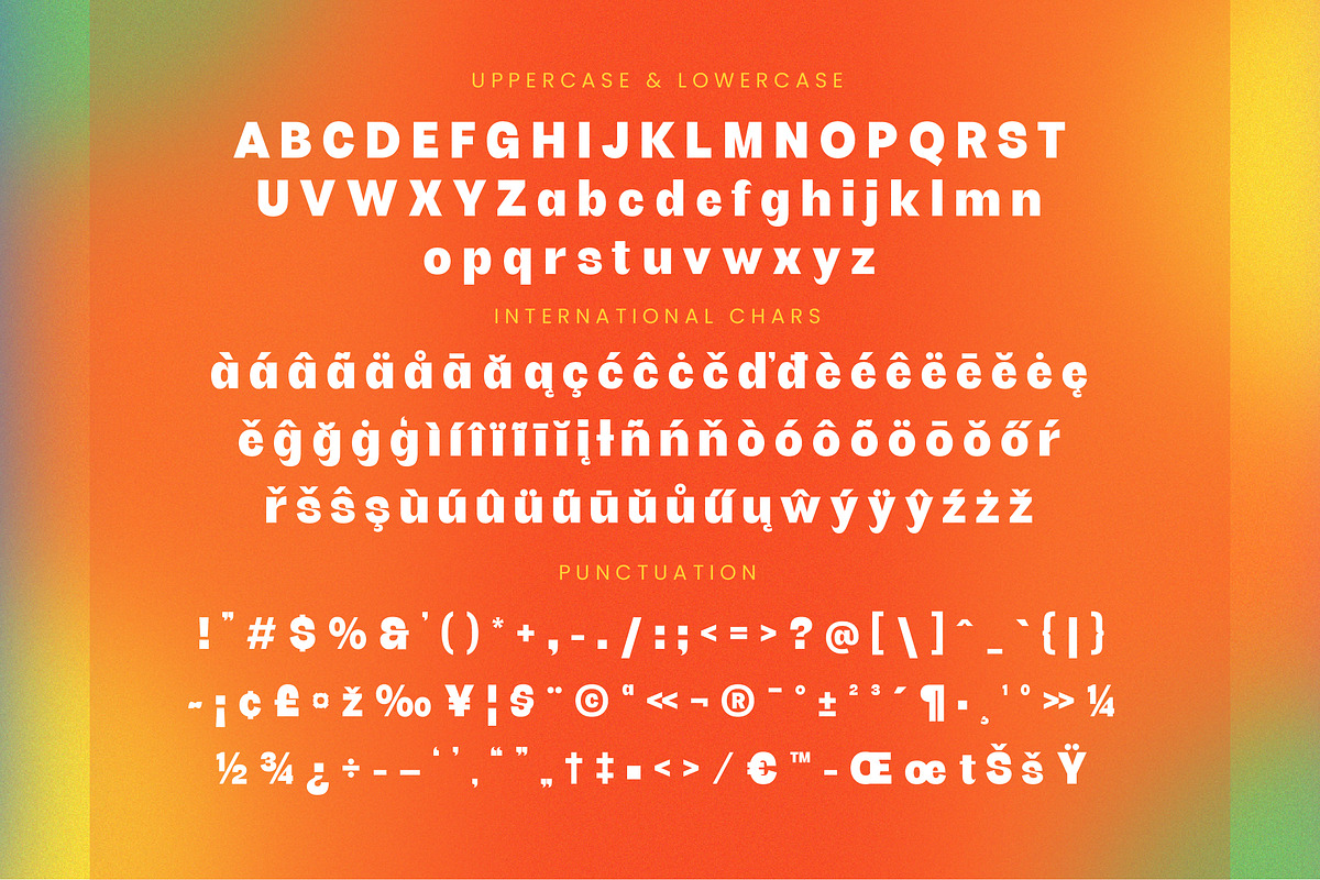 Bright Giftak Retro Display Font, a Serif Font by timelesstype.co (Photo 19 of 20)