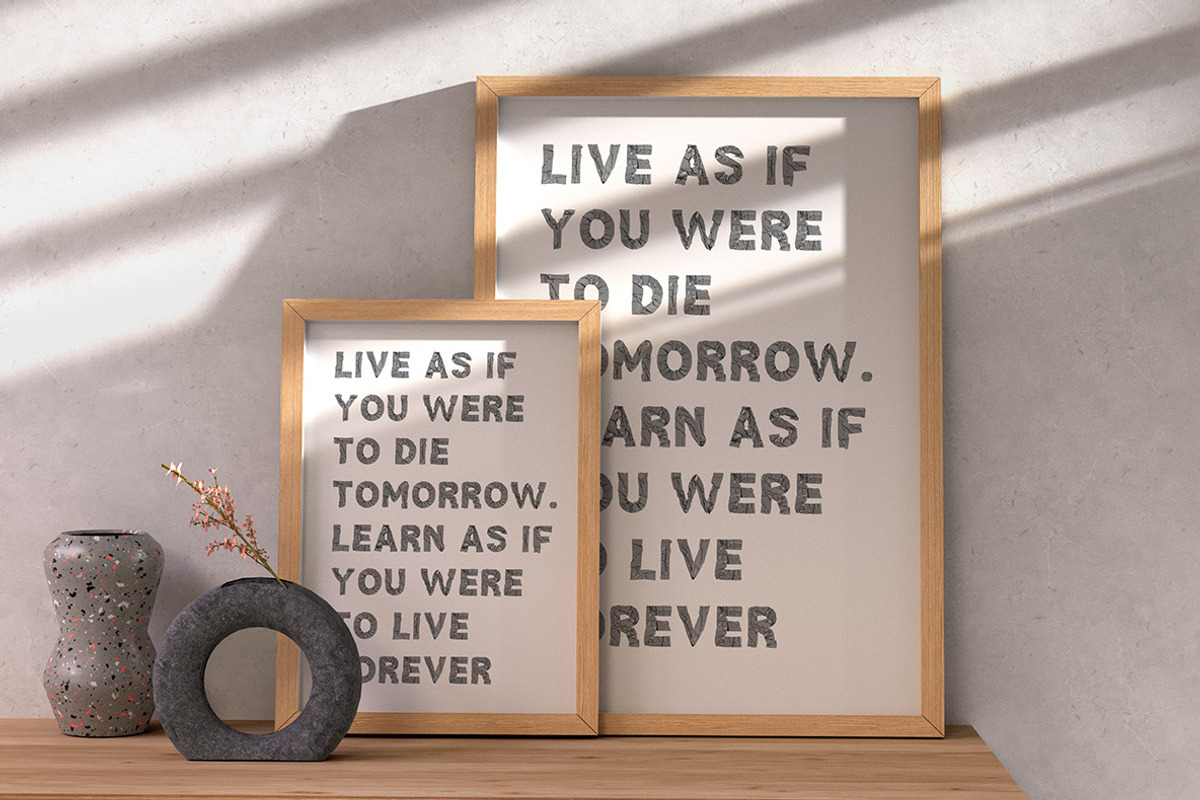 Duct Tape Font, a Font by Handmadefont (Photo 6 of 9)