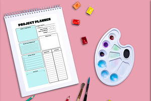 Project Planner Printable Planifier