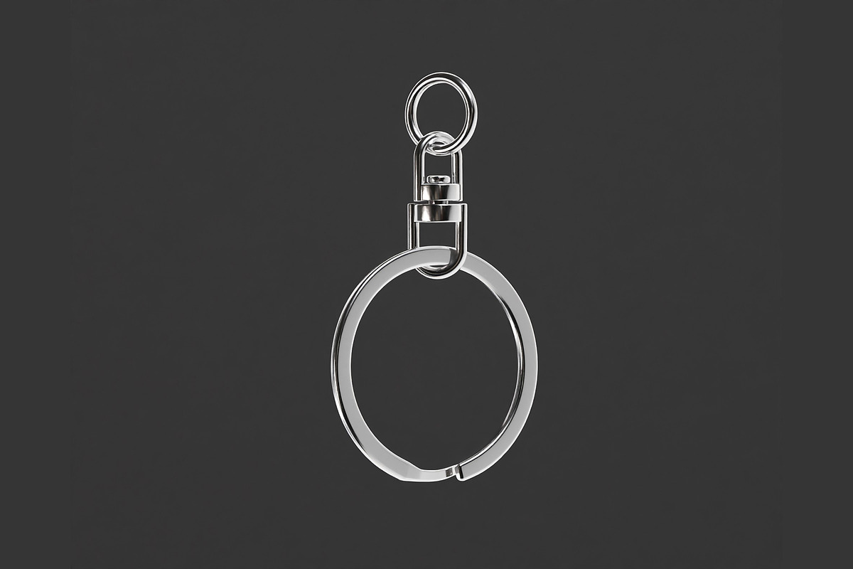 Keychain 3d model 02, an Object 3D Model by fahad121 (Photo 4 of 6)