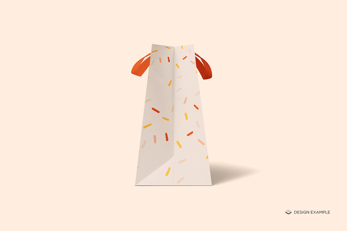 Vogue Size Gift Bag Mock-up, a Print Template by Branda Keeps (Photo 8 of 17)
