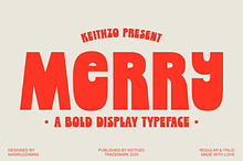 Merry - Display Font