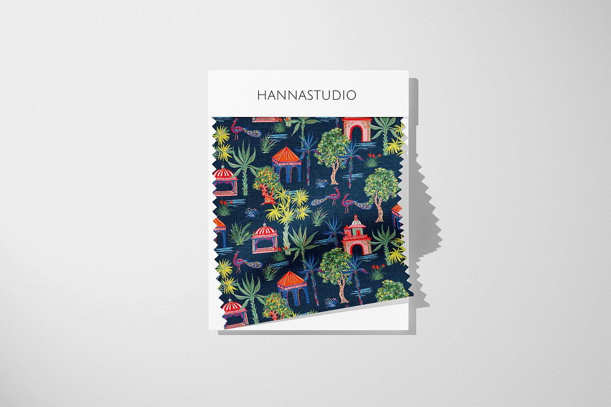 Chinoiserie Design(Pattern & motifs), a Pattern Graphic by HannaStudio (Photo 5 of 7)