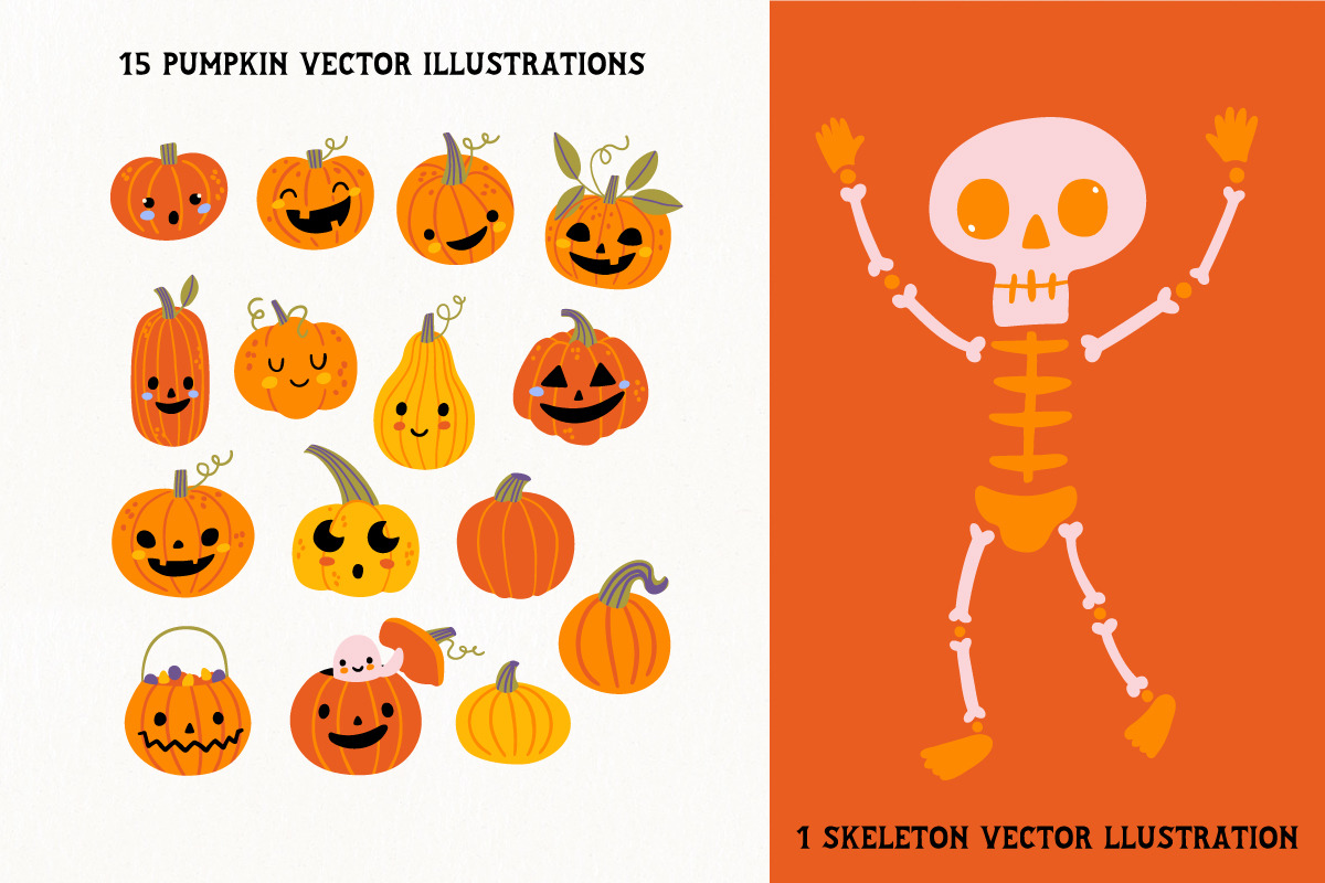 Spooktacular Halloween Clipart pack, an Illustration by Auvrea Studio (Photo 12 of 16)