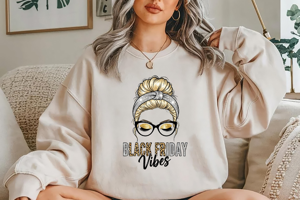 Black Friday Vibes png, a Seasonal Illustration by YA Design (Photo 3 of 4)