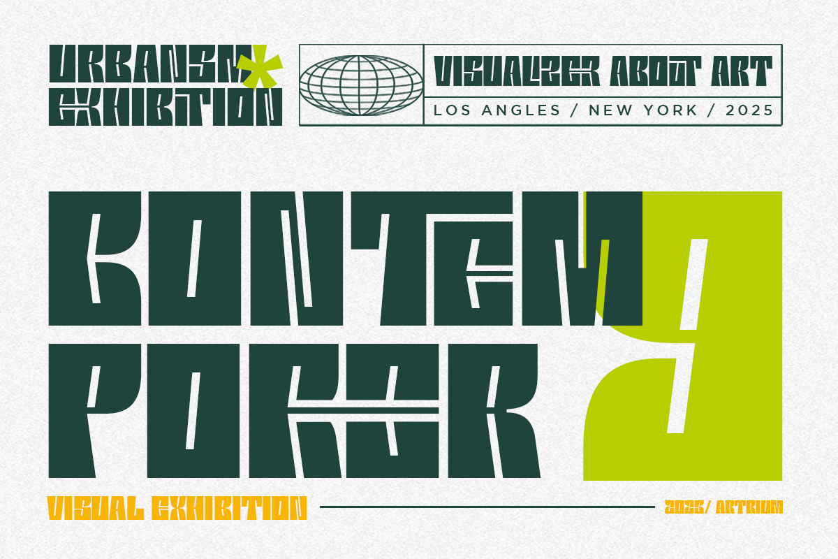 Thezila - Bold Display Typeface, a Sans Serif Font by Say Studio (Photo 5 of 12)