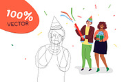 Human - Campus Life Illustrations, a Templates & Theme by Boyko Pictures (Thumbnail 3 of 13)