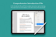 Brush Lettering Procreate Workbook, a Branding & Logo Template by Molly Suber Thorpe (Thumbnail 6 of 7)