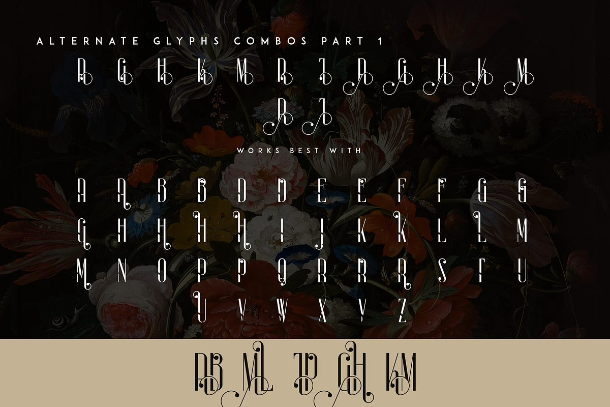Sorcha Display font + Swashes, a Font by VP Fonts (Photo 12 of 14)