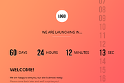 Creative Coming Soon Template PSD, a Websites & App Template by DesignMarket (Thumbnail 4 of 10)