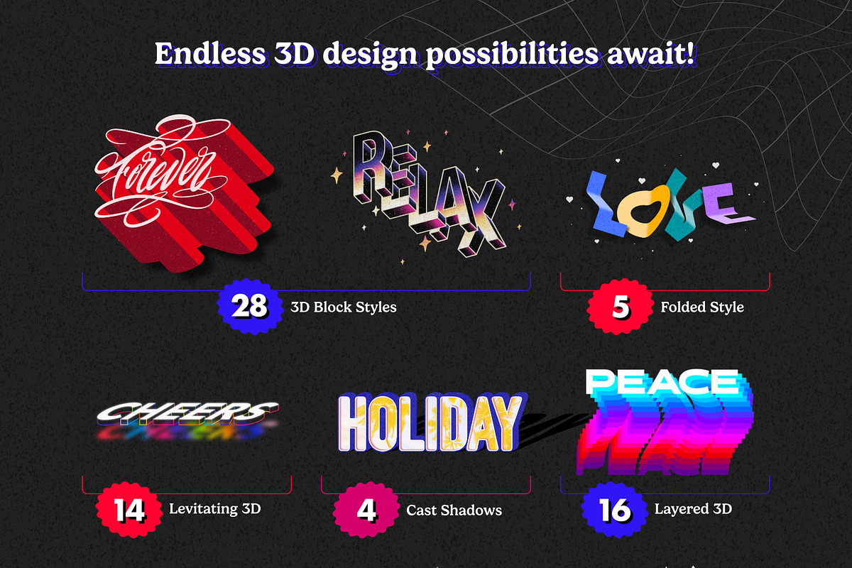 3D Letters Builder, a Brush Add-On by Nico-Ng (Photo 3 of 27)