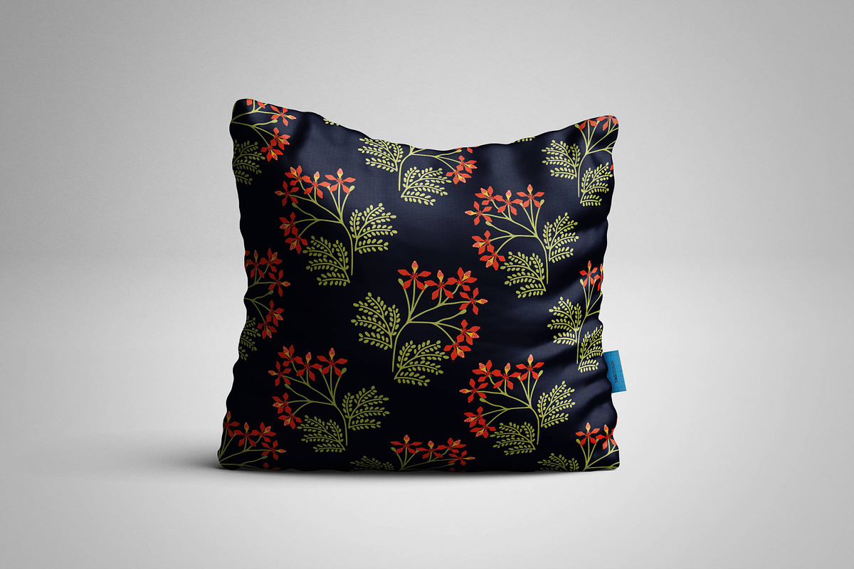Delonix regia pattern, a Pattern Graphic by elyomys (Photo 2 of 3)
