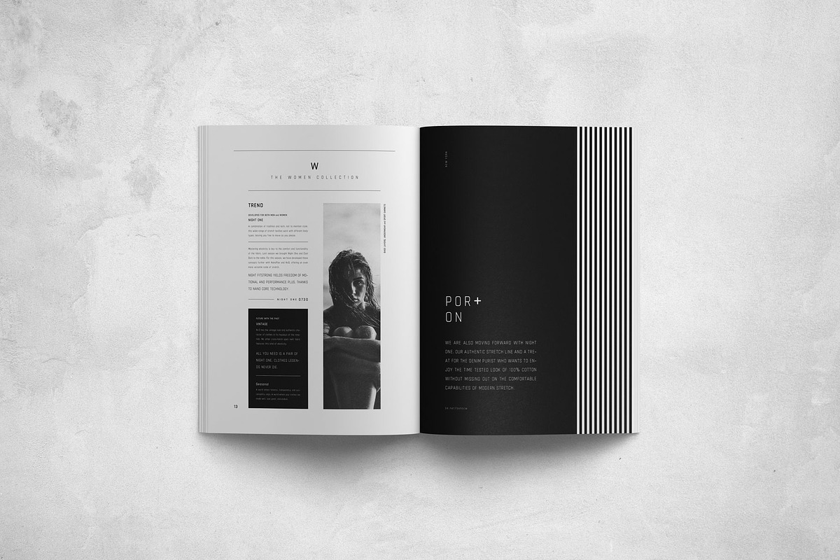 Por + On | Lookbook, a Brochure Template by Studio Bons (Photo 10 of 23)