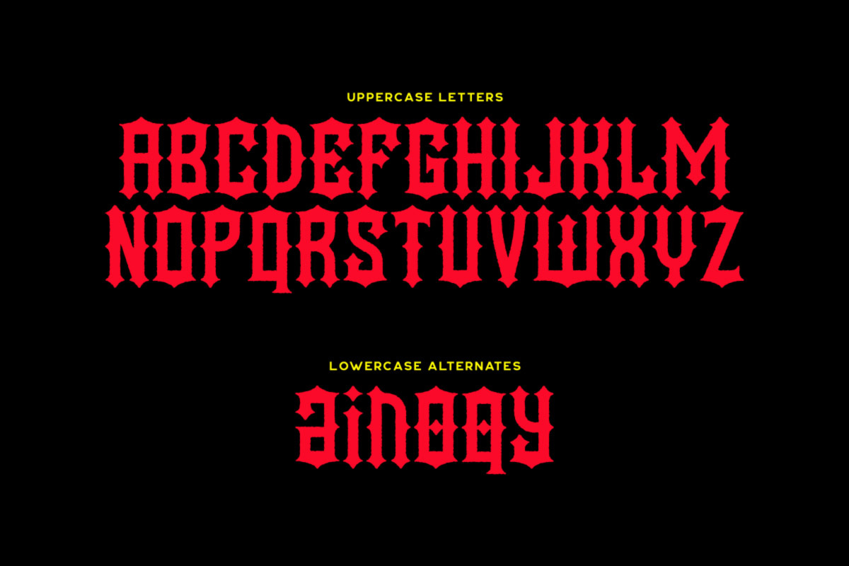Claymore Typeface, a Font by Tugcu Design Co. (Photo 2 of 4)