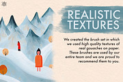 Procreate Gouache Brushes Studio, a Brush Add-On by Nuclear Brushes (Thumbnail 2 of 8)