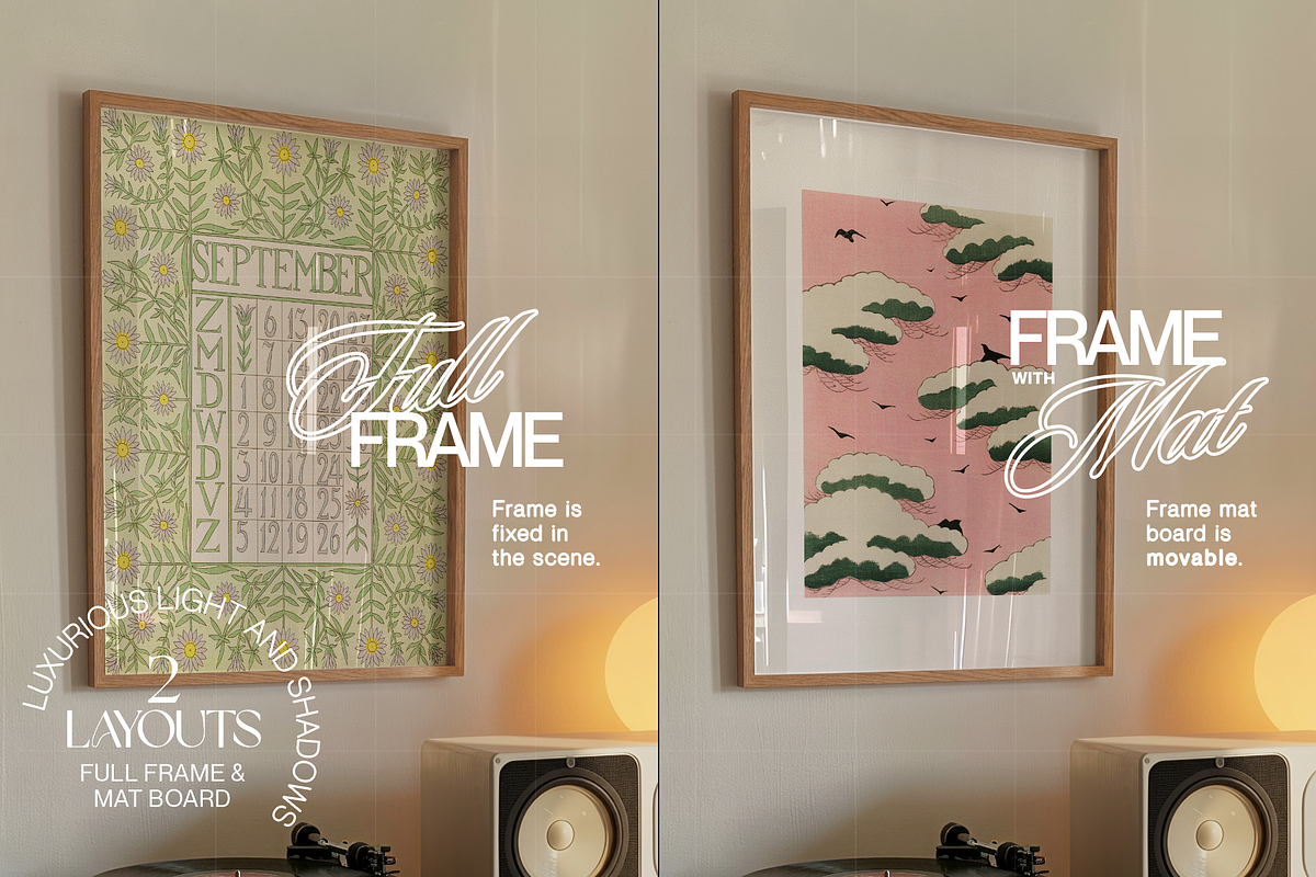 A3 Poster Mockup in Retro Scene, an Advertising Mockup by WasMockups (Photo 4 of 6)