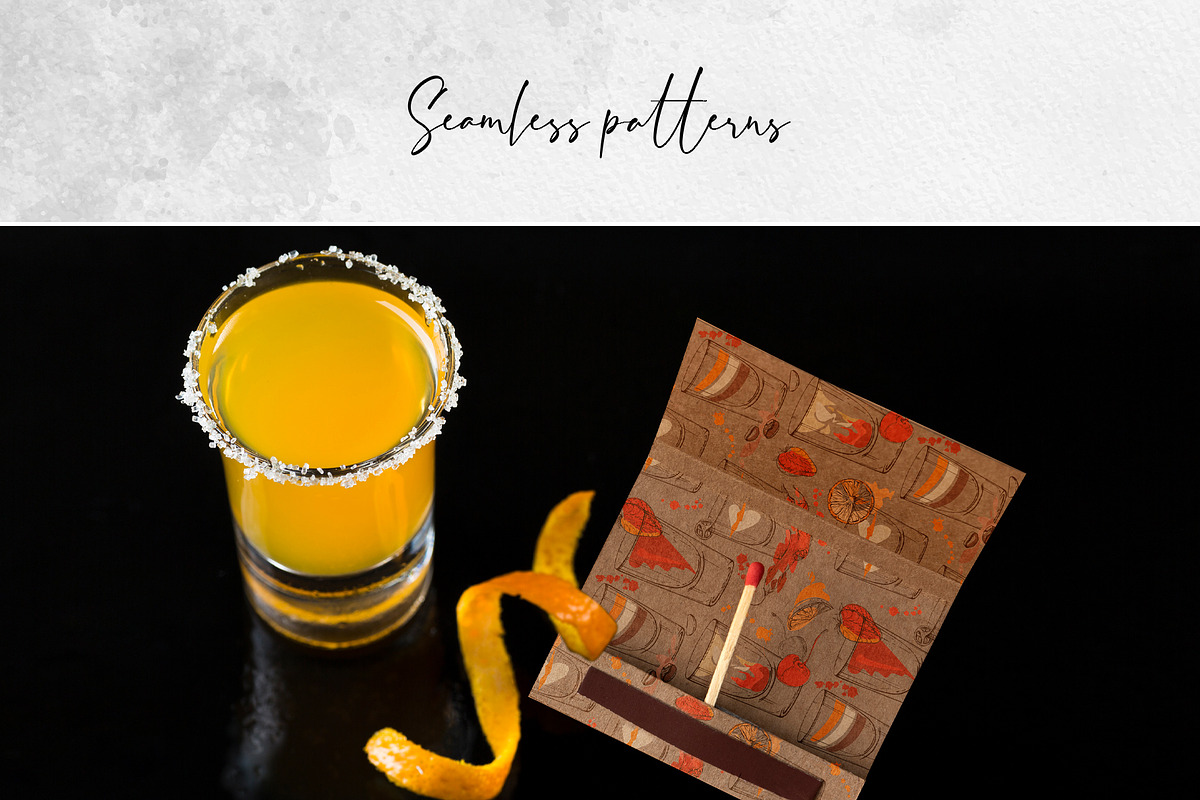 Classic cocktail shots, a Food Illustration by MsFlaffy (Photo 11 of 12)