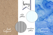 Waves. Graphic set., a Pattern Graphic by maritime_m (Thumbnail 7 of 7)