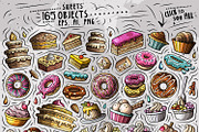 Sweet Food Cartoon Objects Set, an Object Graphic by BALABOLKA (Thumbnail 2 of 3)