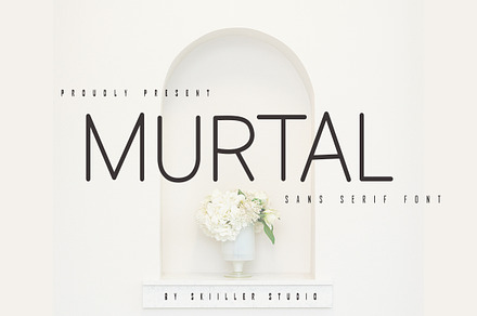 Murtal - Sans Serif Font, a Sans Serif Font by skiiller studio