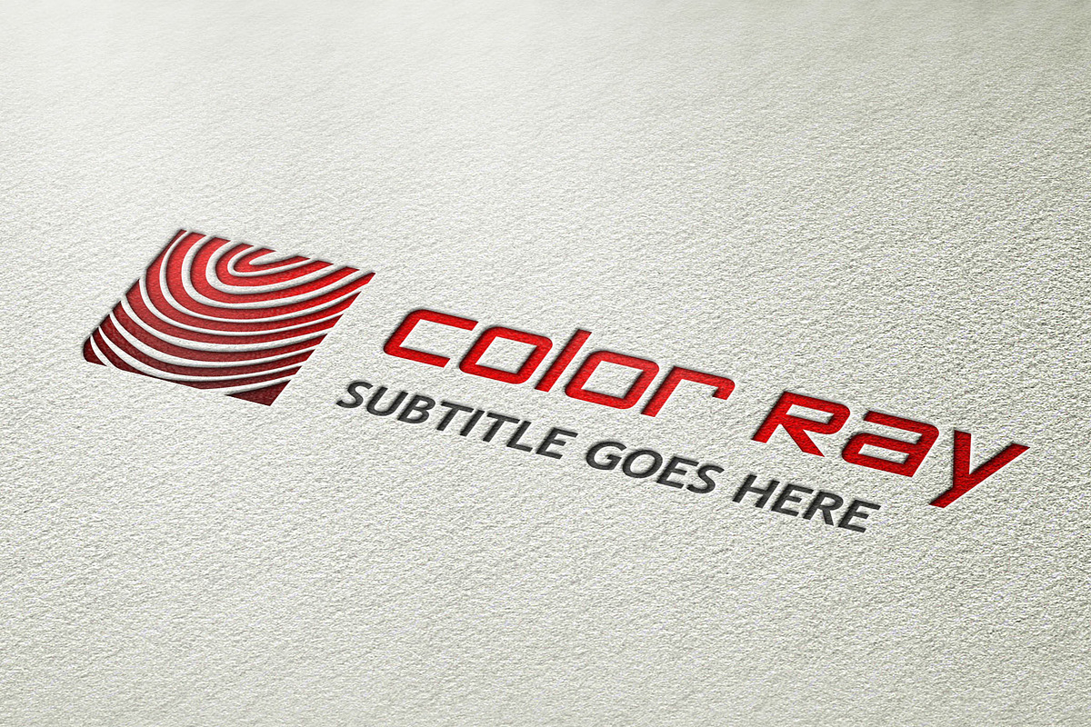 Color Ray Style Logo, a Branding & Logo Template by BdThemes