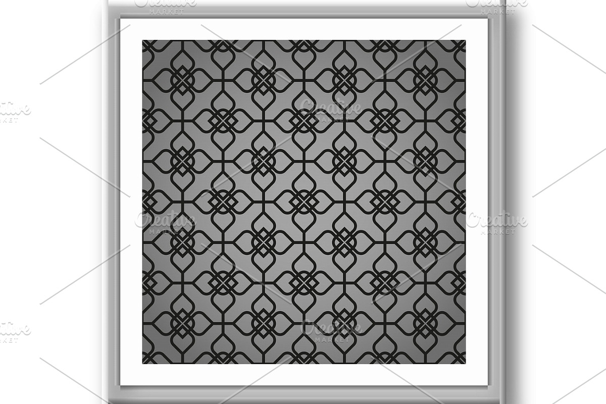 Abstract geometry pattern in Arabian, a Texture Graphic by RODINA (Photo 3 of 3)