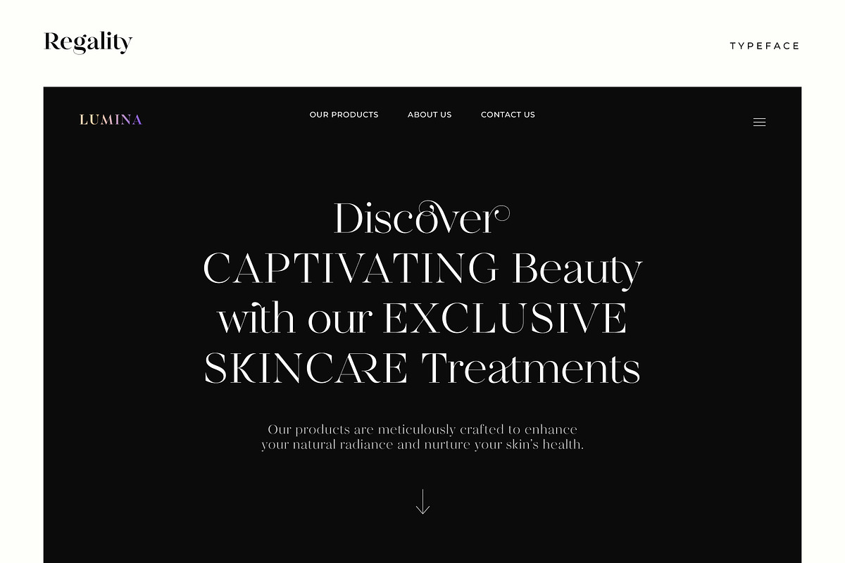 Regality - Classic and Elegant Serif, a Font by Digitype Studio (Photo 3 of 10)