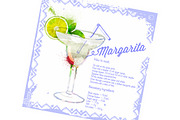 Watercolor set cocktails a cooking, a Food Illustration by Vikpit (Thumbnail 3 of 11)