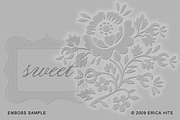 Emboss Style, a Layer Style Add-On by Erica Hite (Thumbnail 2 of 3)