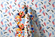 Scandinavian Floral Abstract Pattern, a Pattern Graphic by Asya Melkonyan Patterns (Thumbnail 3 of 20)
