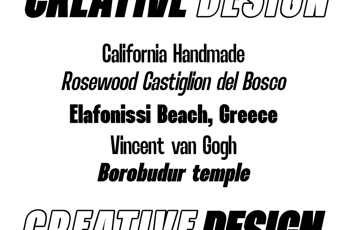 Navagio Sans Serif Font Family, a Sans Serif Font by RantautypeStudio (Photo 12 of 14)