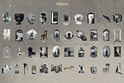 Lurid Echo. Eerie Collage Pack, an Object Graphic by Anastasiia VNSK (Thumbnail 9 of 17)