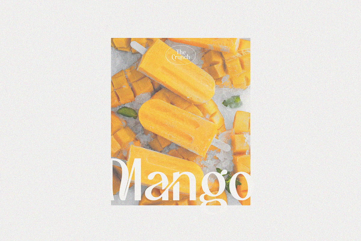The Crunch - Elegant Sans Serif Font, a Sans Serif Font by Pen Culture (Photo 3 of 10)