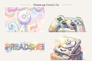 Sarcastic 90s Tech Sublimation, an Illustration by Artnoy (Thumbnail 4 of 8)