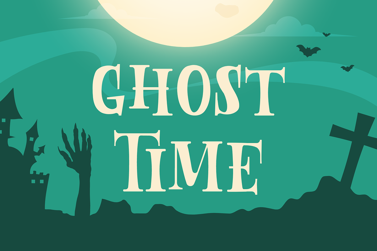 Follower Spooky halloween Font, a Font by Rasgood (Photo 2 of 5)