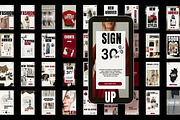 RED / Social Media Templates, a Social Media Template by Studio Industry (Thumbnail 11 of 13)