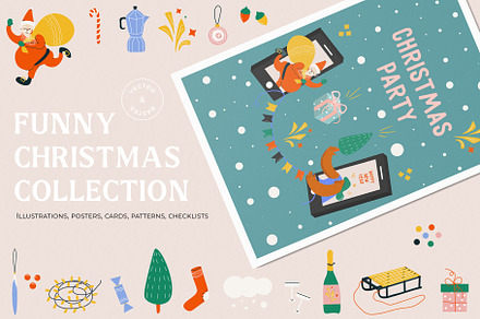 Funny Christmas collection