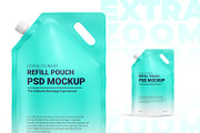 Refill Pouch Bag Mockup, a Packaging Mockup by Ram Studio LLC (Thumbnail 2 of 15)