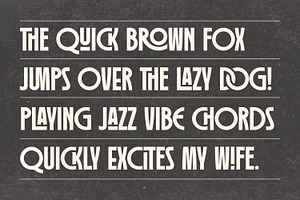 Robinco - Ligature Art Deco Font