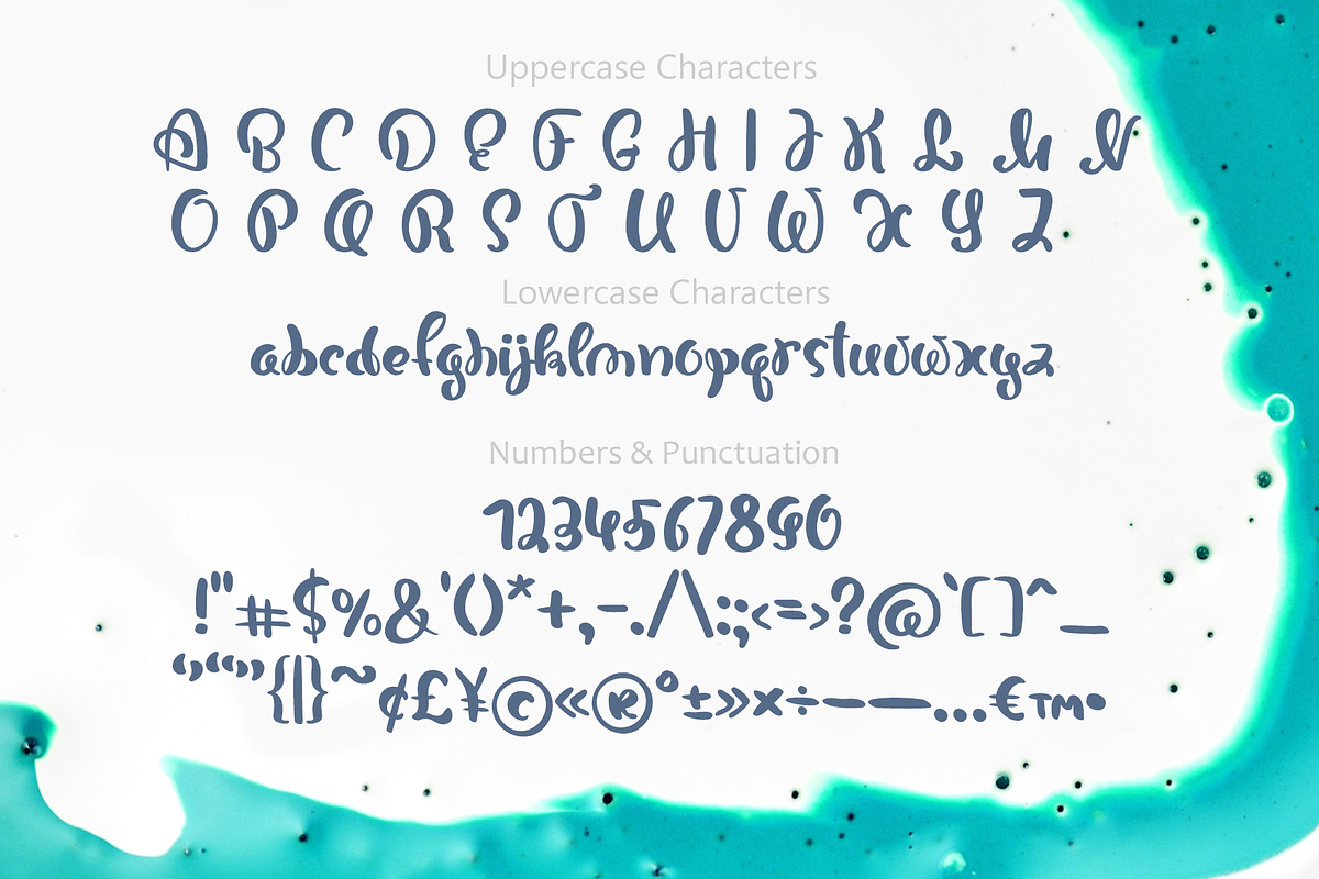 Bonjour Hand Drawn Font preview 5