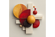 Prompt Modern Abstract Design Shapes, a Decorative Illustration by Creative design (Thumbnail 3 of 7)