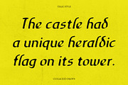CS Blacked Drawn, a Blackletter Font by Craft Supply Co. (Thumbnail 2 of 8)