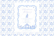 Nativity Religious Blue Christmas, an Illustration by LABFcreations (Thumbnail 5 of 5)