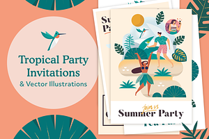 Tropical illustration & Graphics