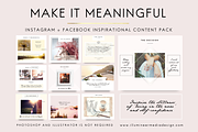 INSTAGRAM + FACEBOOK COMBO BUNDLE, a Social Media Template by Illumineer Media & Design (Thumbnail 10 of 12)